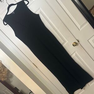 Elegant Black Sleeveless Jumpsuit, Size US12